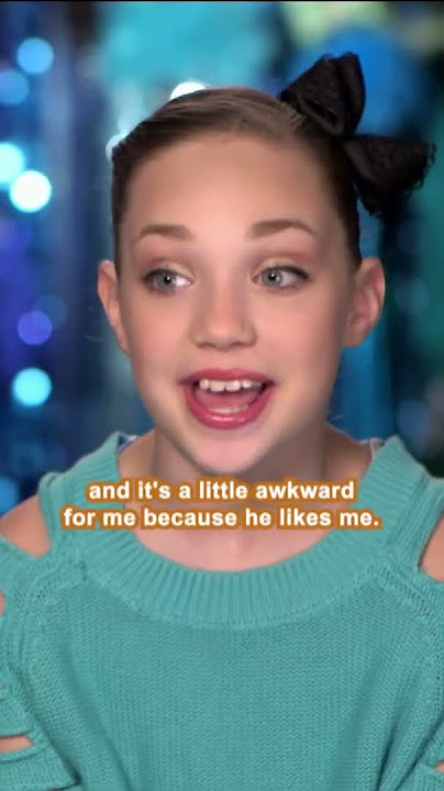 Maddie Is Nervous for Her KISS With Gino! 😅 | Dance Moms | #shorts