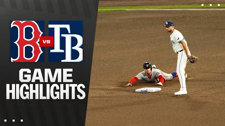Red Sox vs. Rays Game Highlights (4/15/25) | MLB Highlights