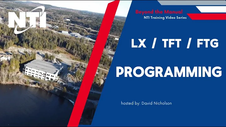 NTI Boilers - LX // TFT // FTG Programming