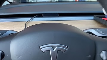 VERKOKAPPA Tesla Model 3Y Hidden Mini HUD X1 Installation Video
