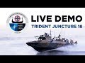 Exercise #TridentJuncture 18 Live Demonstration to Distinguished Visitors, 30 OCT 2018
