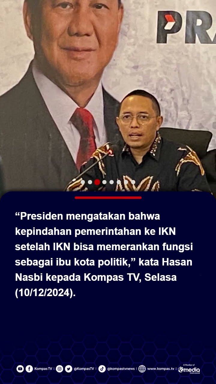 Istana: Prabowo Berkantor di IKN Setelah Berfungsi Jadi Ibu Kota Politik #prabowo #ikn