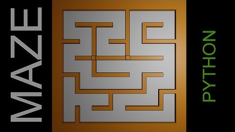106. Blender 3.2. Maze / Labirynt. Python. Pt.1