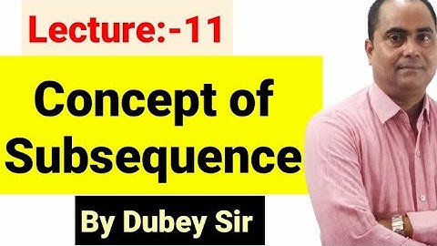 #SubsequenceOfSequence#MonotoneSequence#ImpQuestionsOfSequence#CSIRNET#DkMathTutorial#DubeySir