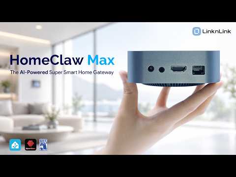 LinknLink HomeClaw Max: The AI Brain for Your Smart Home | Home Assistant, Hermes, OpenClaw, LinkHub