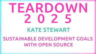 Teardown 2025 - Kate Stewart - Sustainable Development Goals with Open Source
The talk will discuss how open-source technologies, like the Zephyr Project, are critical to achieving the UN Sustainable Development Goals by 2030, focusing on innovation in resource-constrained environments. It will cover implementation strategies, potential challenges, and the future requirements for the success of these initiatives.
*About the Speaker*
Kate Stewart is VP of Dependable Embedded Systems at the Linux Foundation. She is one of the co-founders of the SPDX project, and has been active in advocating for SBOMs to improve software transparency and enable automation of risk analysis. Since joining the Linux Foundation in 2015 she has launched and manages Real-Time Linux, Zephyr Project, and ELISA projects, among others.
*About Teardown*
Teardown is a yearly event hosted by Crowd Supply that draws hackers, makers, and engineers from across the US (and the world) to meet together in Portland, Oregon. Teardown is about the practice of hardware: prototyping, manufacturing, testing, disassembling, and circumventing, all while having fun. Teardown attendees can expect lively talks, demos, art installations, hands-on workshops, fiendish puzzles, and lots of good food. Check it out! https://www.crowdsupply.com/teardown
*About Crowd Supply*
Crowd Supply is the crowdfunding platform of choice for engineers, hackers, designers, and idealists. We help them with the funding and support they need to deliver respectful, thoughtfully crafted, open source hardware to their delighted backers. Come see what our creators are making: https://www.crowdsupply.com!
YouTube: https://www.youtube.com/@crowd_supply
Instagram: https://www.instagram.com/crowdsupply/
Discord: https://discord.com/invite/7p5huQ
LinkedIn: https://www.linkedin.com/company/crowdsupply/
Mastodon: https://hachyderm.io/@crowdsupply
Bluesky: https://bsky.app/profile/crowdsupply.bsky.social
#opensourcehardware #hardwarehacking #opensource #hardware #teardown #maker #hacker #electronics #crowdsupply #crowdfunding #manufacturing #zephyr #development Teardown 2025 - Kate Stewart - Sustainable Development Goals with Open Source