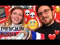 La langue RUSSE et La RUSSIE avec mon élève français (en français)