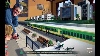 Let's Play Train Yard Builder. 1 hour Gameplay. Build your dream diorama with model locomotives in.