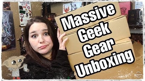 Massive Geek Gear Unboxing | Harry Potter Subscription Box | April and May 2019