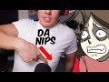 You Ever Watch Something So Scary It Makes The Nips Hard? (Reacting To Scary Animations)
