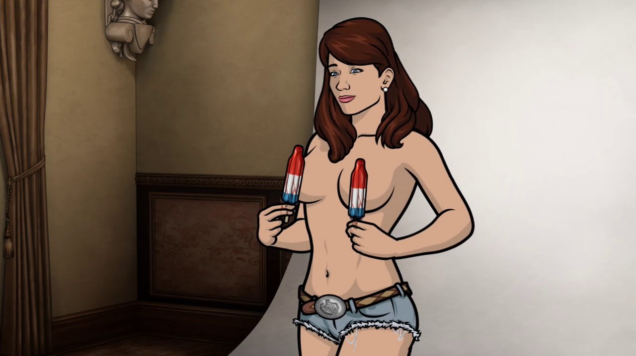 food, porn, archer, pam, poovey, top, cartoon, animation, adult, funny, nud...