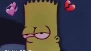 Bart Triste, Simpson, Sad , trap , vhs , By - Bart, Sad Simpsons