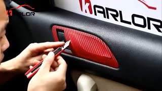 3D Carbon Fiber Vinyl Film 3M Car Sticker Waterproof Diy Motorcycle Automobile Car Styling Wrap