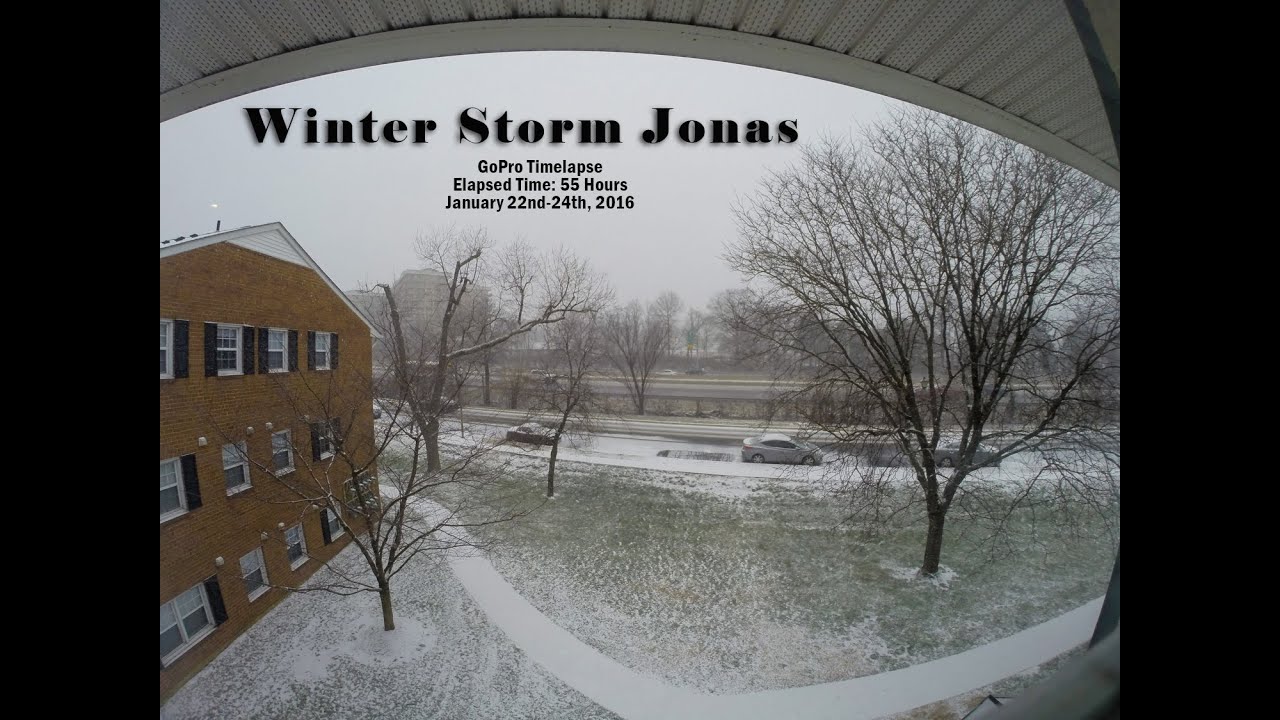 Winter Storm Jonas 2016 - YouTube