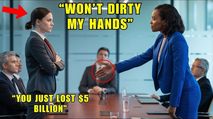 Racist Billionaire Woman Refused to Shake Hands—Unaware the Black Woman Was  Backing a $5B Deal - YouTube