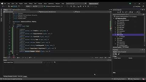 Scaffolding ASP.NET MVC in Microsoft Visual Studio with Entity Framework