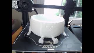 Octolapse 3D Printing time-lapse of the &quot;Happy Sitting Pot&quot;