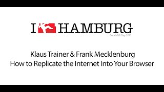 CouchDB Day 2015 - Frank Mecklenburg - How to replicate the ...