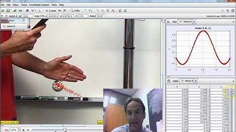 Pendulum Physics Tracker Tutorial