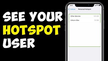 How To See Who Is Using Your Hotspot In iPhone