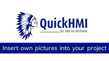 QuickHMI | Insert own pictures into your project