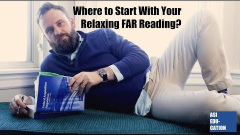 5 Parts of the FAR to Know First