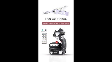 LISHI 2 in 1 decoder VA6 Tutorial by 2m2tank CNC key cutting machine