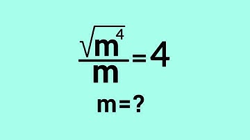 Indian | Can you Solve this?? | Find the value of m ?? |