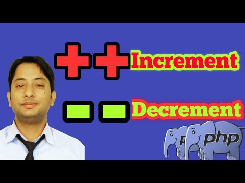 Increment and Decrement Operators in PHP (Hindi) | Php tutorials for beginners | #MsirG