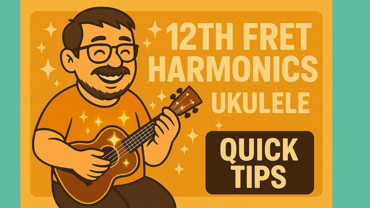 Matt's Quick Tips Ukulele How to play 12th fret harmonics YouTube