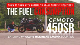 CFMoto 450SR Gas consumption city riding condition | Malakas ba? Matipid ba? 450SR fuel consumption