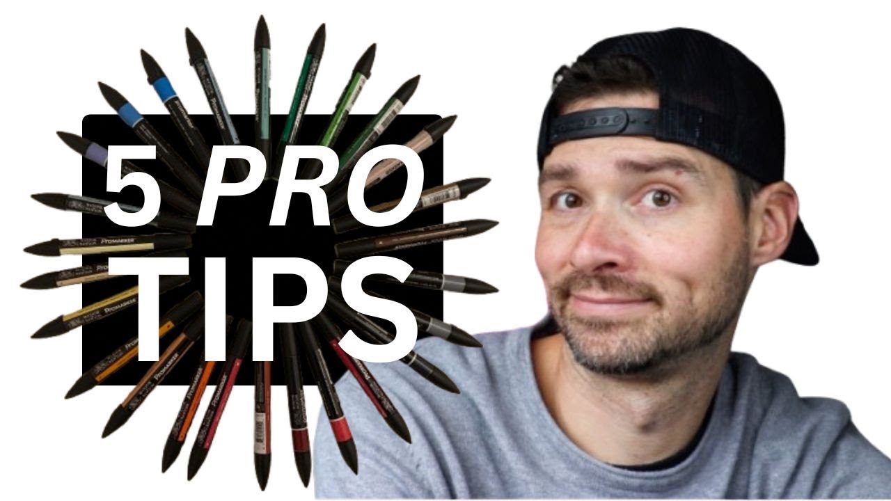 5 Tips How To Use Markers Like a PRO - YouTube