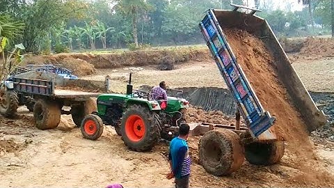 Eicher 650 | Sonalika 750 DI | Two amazing tractorvideo | Digital unload facility of tractor | part3