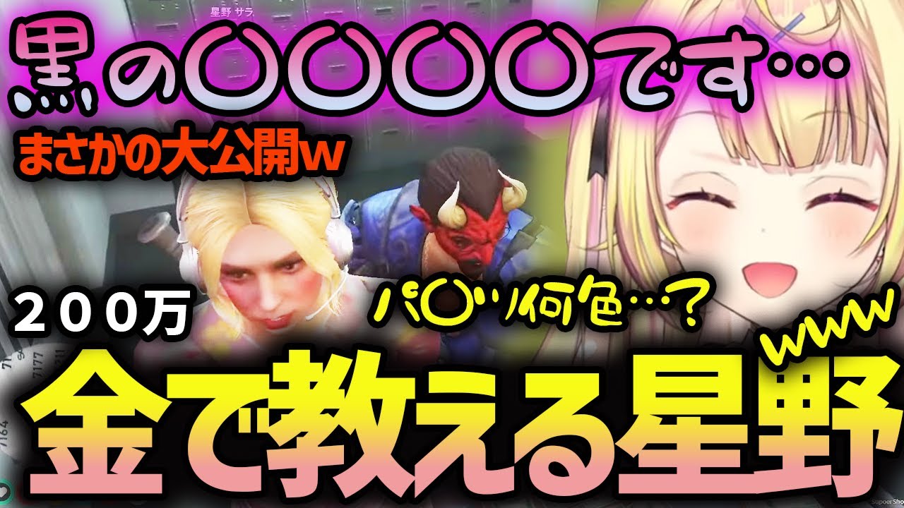 【ストグラGTAV】変態警察に200万でパ〇ツの色と種類を教える星野サラwww(星川サラ)/星川サラ/にじさんじ/ストグラ/切り抜き