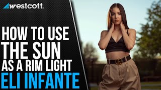 Using the Sun as a Rim Light for Flash Portraits