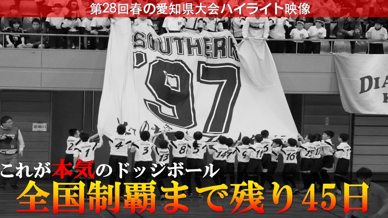 【ドッジボール】第28回春の県大会 大会ハイライト映像