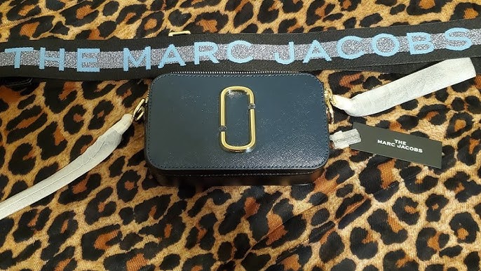 Unboxing MARC JACOBS Logo Strap Snapshot Camera Bag Sea Blue #unboxing  #marcjacobs #snapshotbag 