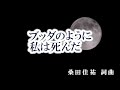 【おうちカラオケ】ブッダのように私は死んだ/坂本冬美【期間限定】