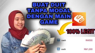 DAPAT DUIT SEHINGGA RM1000 HANYA DENGAN BERMAIN GAMES DAN TANPA MODAL - LEGIT DONG BAO APP (2022) screenshot 3