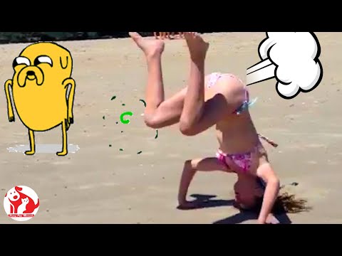 Girl Farting - Try Not To Laugh With Top Girl Farts and Girl Fails Of The Week - Funny Pets Moments