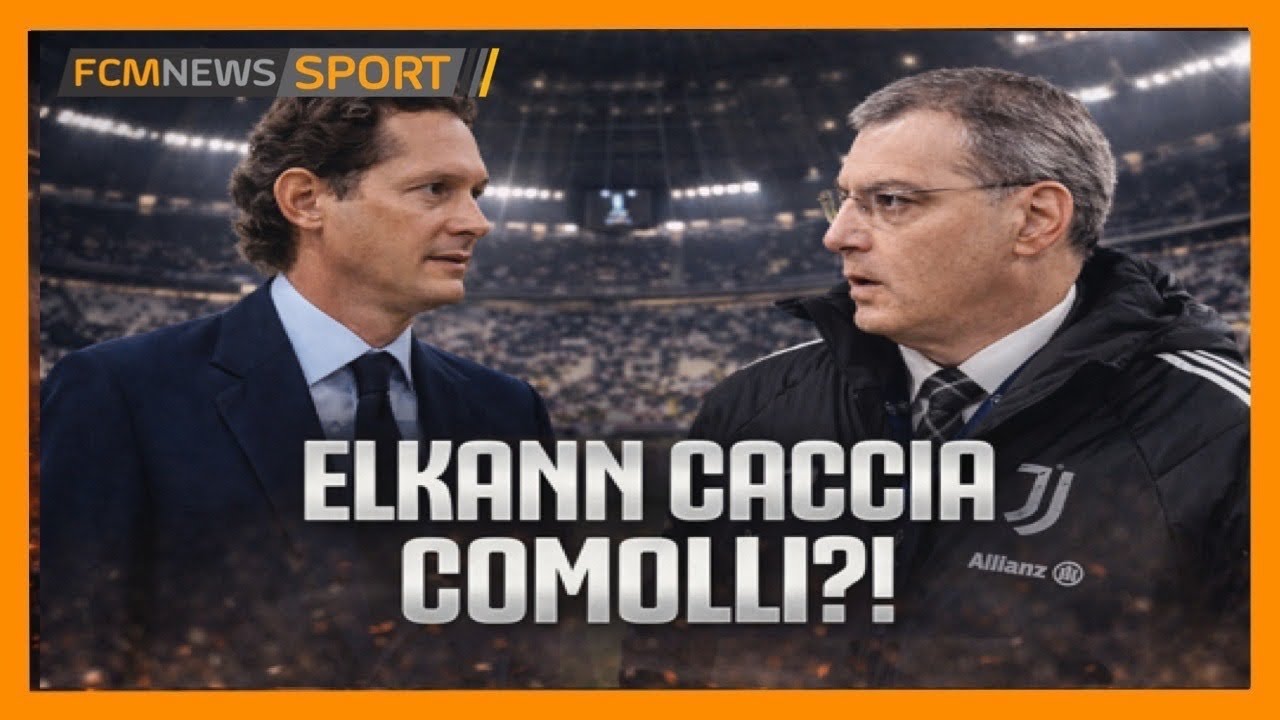 JUVENTUS: ELKANN valuta l'ADDIO di COMOLLi, grosse novità con Michele DeBlasis