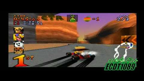 Crash Team Racing [Playthrough] Part 26: Dingo Canyon (CTR Challenge)