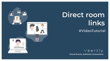 Direct room links (Veertly Tutorial)