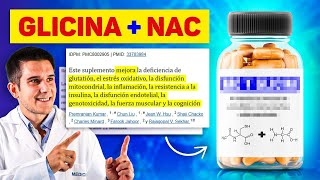 ¡SORPRENDE EL RESULTADO!NAC y GLICINA para MUCHO MÁS GLUTATIÓN (NUEVO ESTUDIO)