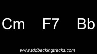 Video thumbnail of "Jazz Backing Track - ii V I in Bb"