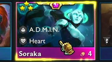 3 STAR SORAKA ⭐⭐⭐ TFT Set 8 | Monsters Attack