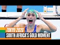 🇿🇦 🥇 South Africa's gold medal moment at #Tokyo2020 | Anthems