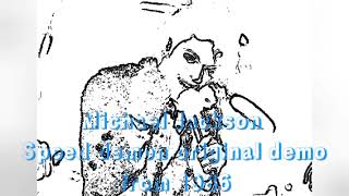 Michael Jackson Speed demon original demo from 1986