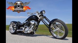 *** SOLD *** 2004 BOURGET BIKE WORKS PYTHON 300 SPRINGER PROSTREET CHOPPER