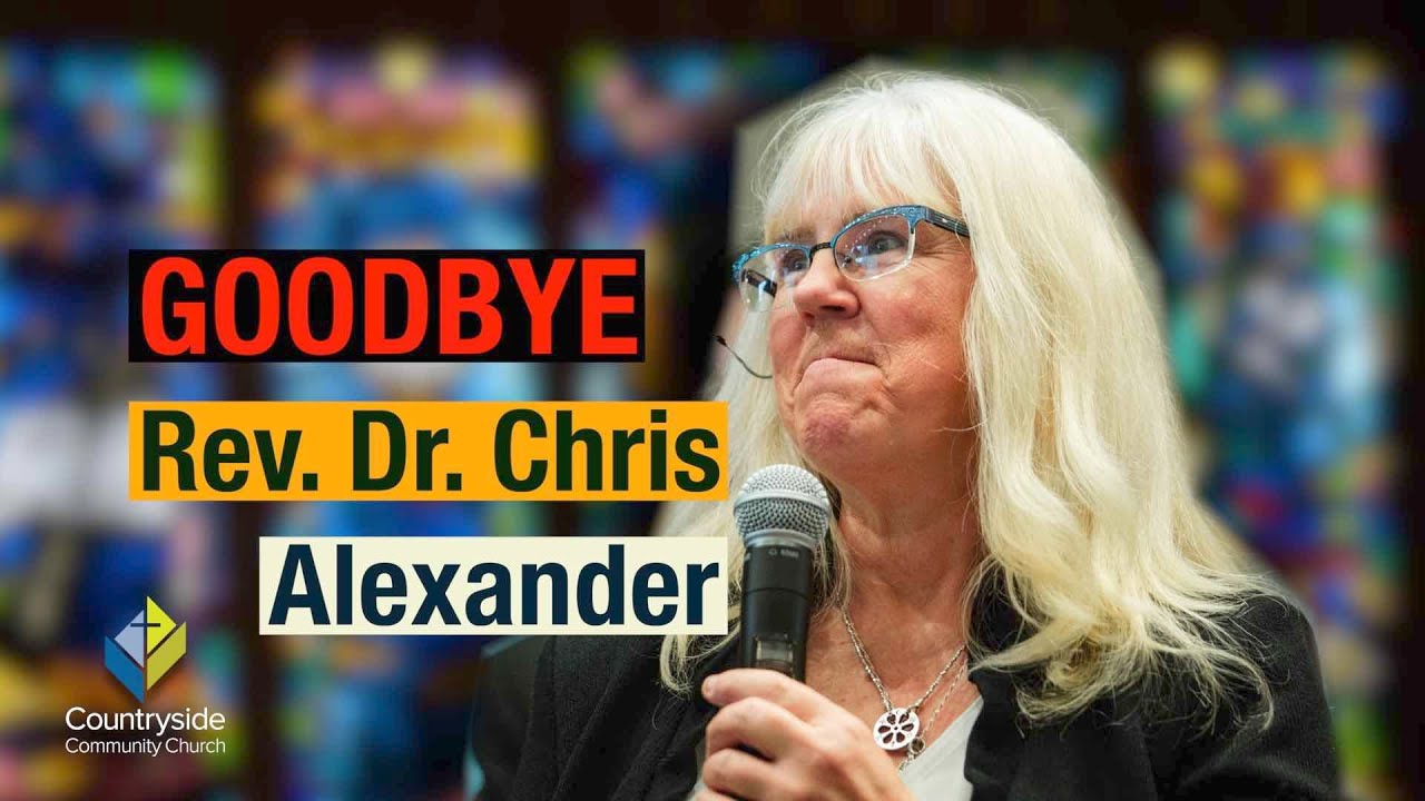 Goodbye Chris Alexander